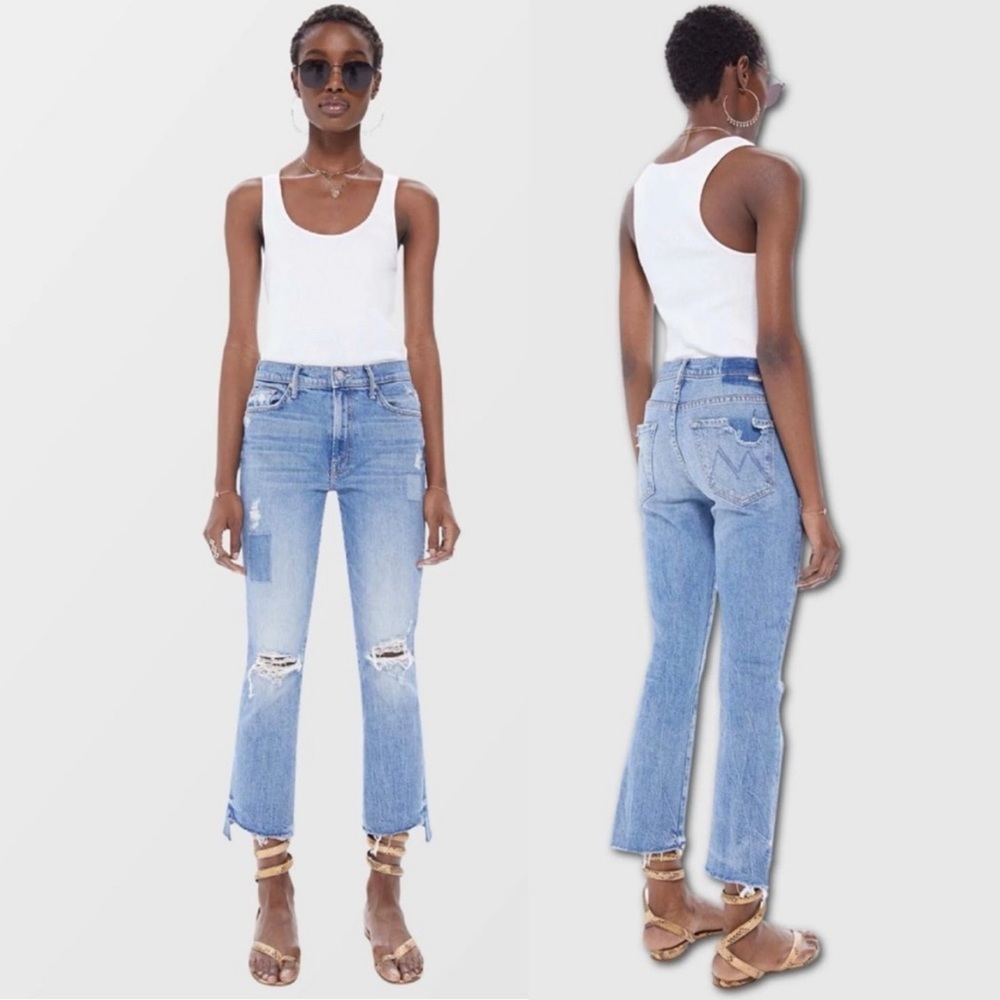 MOTHER Insider Crop Step Fray - We Are Castaways Size 26 NWT
